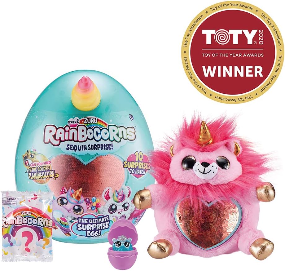 Rainbocorns Series 2 Ultimate Surprise Egg by ZURU - Pink Lion