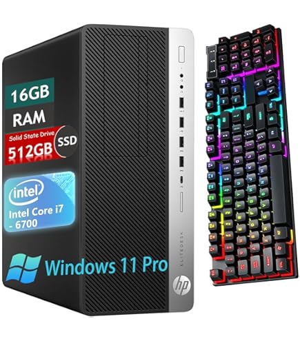Amazon.com: HP Elitedesk 800 G3 SFF Desktop PC,Refurbished Desktop