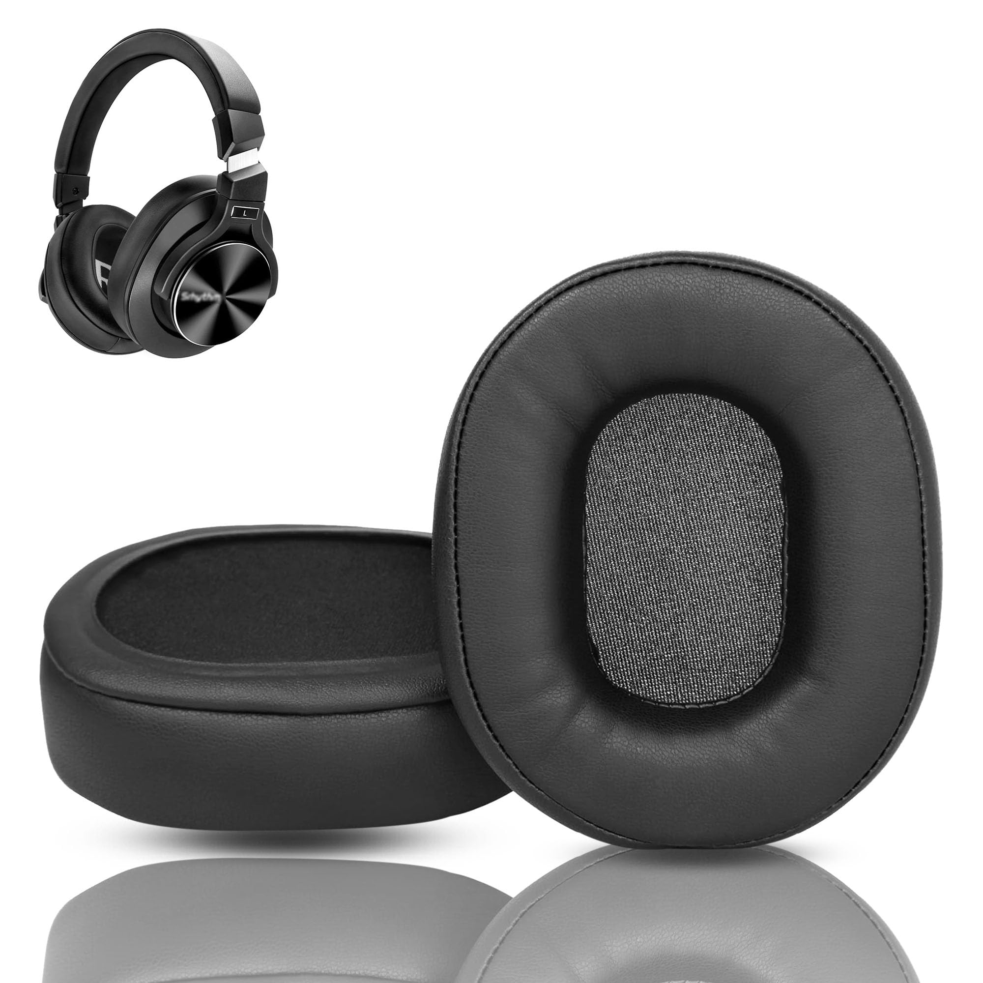 NC75 Pro Ear pads Replacement Compatible with NC75 Pro NC 75 Headphones Earpads Cushion (Protein Leather/Memory Foam)