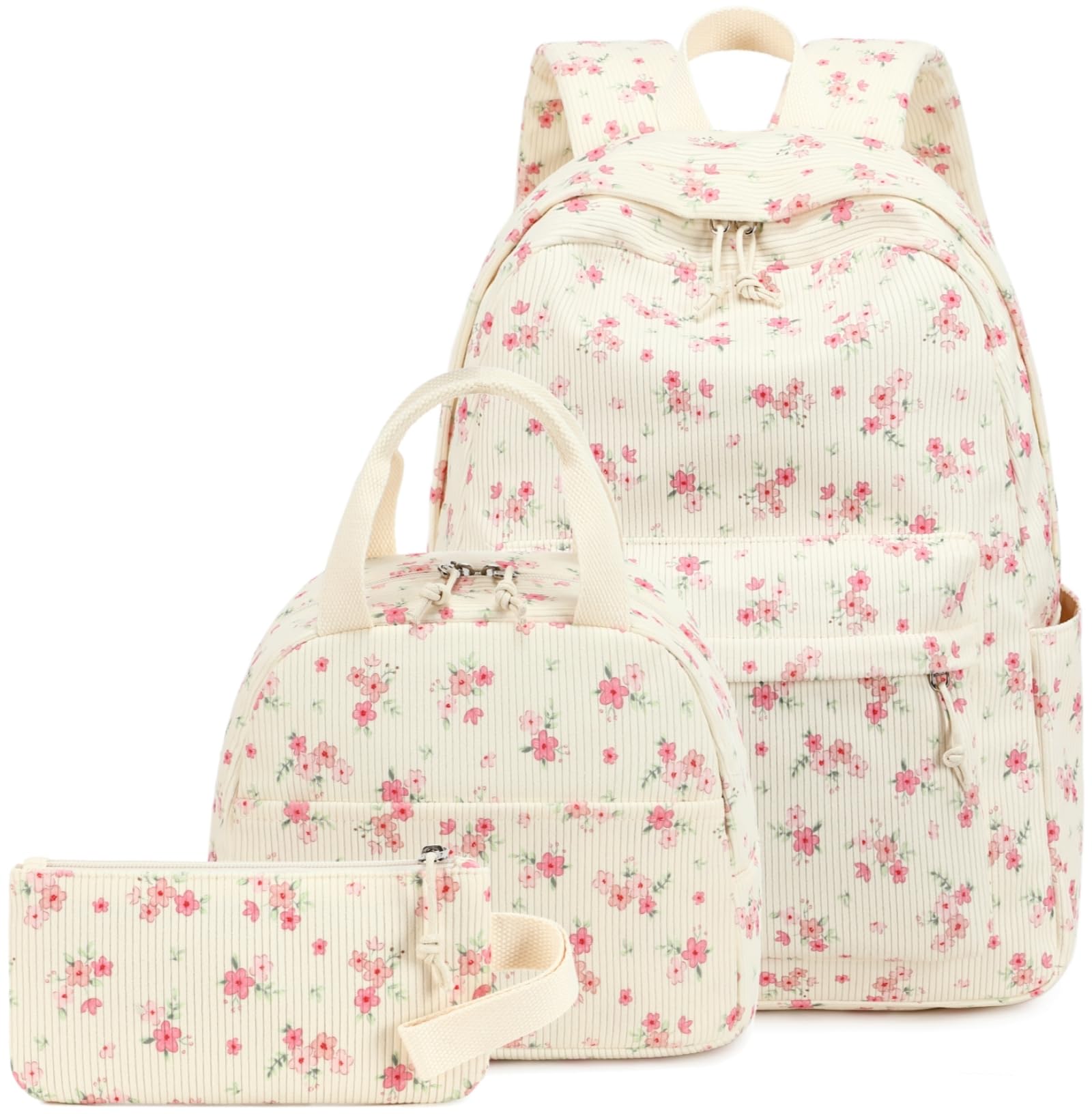 Photo 1 of CAMTOP School Backpack Boys Girls Kids Bookbag Set Student Backpacks with Lunch Box and Pencil Case