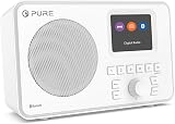 Pure Elan-One FM DAB+ Radio with Bluetooth White view 1