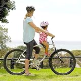 GRTLPOK Kids Bike Seat Front Mounted for Mountain Bikes 2-5 yrs Seat & Handle view 8