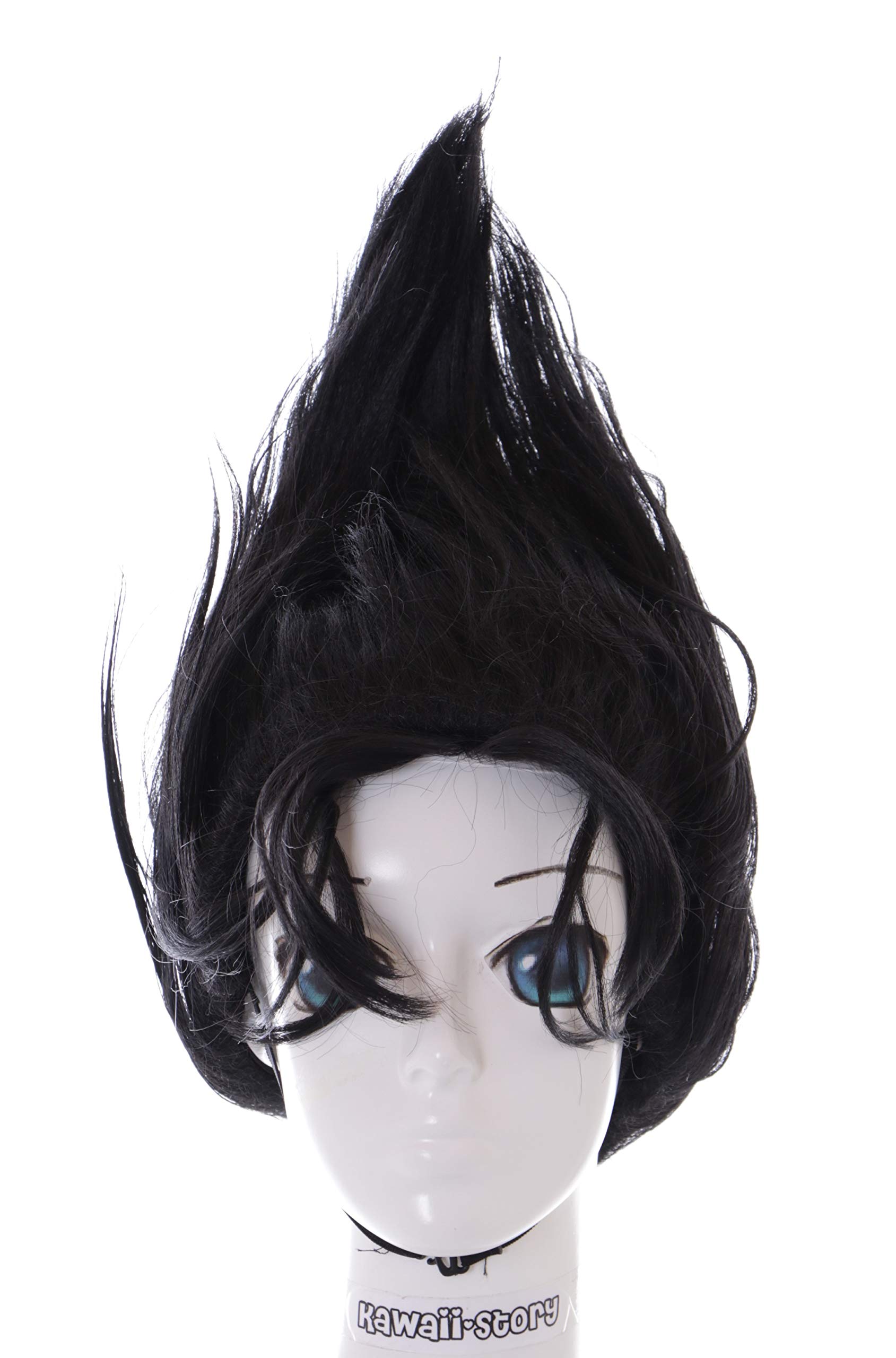 KS-484A Black Punk Hairstyle for Shinji Itou Kyou Kara Ore wa Cosplay Wig Anime Manga