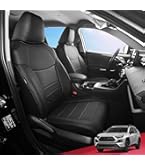 YuCen Car Seat Covers Fit For Toyota RAV4 2019-2025 Waterproof