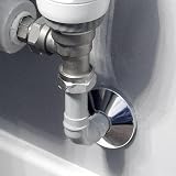 Besto Radiator Pipe Covers Chrome Pack of 4 15mm 4.5cm Wide Snap On view 5