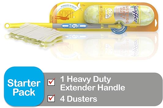 Amazon Com Swiffer Dusters Heavy Duty Super Extender Handle