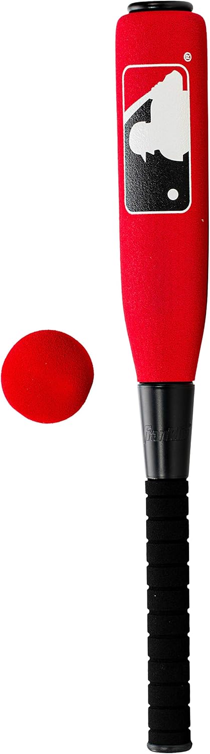 Franklin Sports Foam Baseball Set - Kids Baseball and Bat Set - Includes Foam Bat and Ball - Colors May Vary - Perfect for Beginners - Official MLB Licensed Product, Assorted : Baseball Equipment : Sports & Outdoors