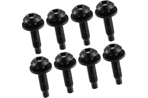 REPAIROCK 8pcs Hard Top Torx Screws Bolts for Jeep Wrangler JK 2007-2018 Extra Long Automotive Replacement Bolts Stainless St