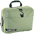 eagle creek Pack-It Reveal Hanging Toiletry Kit - Lies Flat or Hangs, with Hanging Hook and Tons of Pockets, Water-Resistant, Mossy Green - One Size
