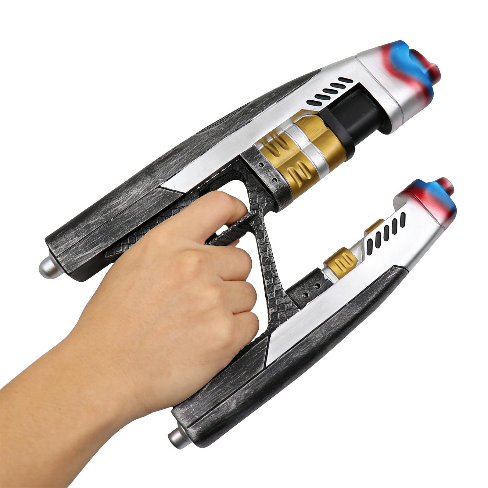 SINSEN Star Lord Blaster Prop 1:1 Replica Cosplay Pistol Infinity War Weapon Halloween Party Model Gun Collection Resin