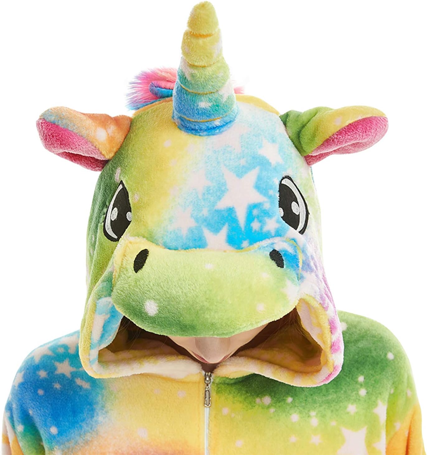 Animal Jumpsuit Horse Adult Pajamas Unisex Polar Flannel Cosplay Costume Family Pajamas