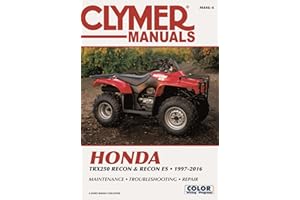 Honda TRX250 Recon & Recon ES 1997-2016 (Clymer)