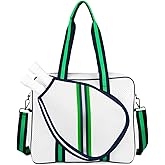 Queen of the Court - Brooklyn Pickleball Bag - Women's Pickleball Bag with fence hook, Quality Construction, Functional And cute Design
