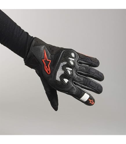 Amazon.com: Alpinestars Celer V2 Leather Gloves-Black/Black-S