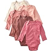 Butterblu Blake 5-Pack Long Sleeve Bodysuits​ 100% Organic Cotton Baby Boys & Girls