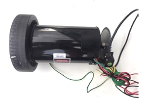 Hydra Fitness Exchange DC Drive Motor with Flywheel 90VDC, 15 Amps, 1.75 HP, 4250 RPM Treadmill Motor for Smooth Operation Easy Replacement P/N 016172-Z Work with HZ Merit Fitness CT61 1.3T T50 735T
