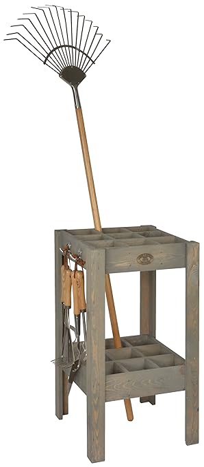 Esschert Design ng65 Holz Werkzeug Organizer Ständer