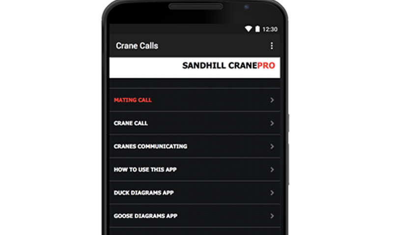 REAL Sandhill Crane Hunting Calls App for Waterfowl Hunting - (ad free) BLUETOOTH COMPATIBLE
