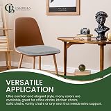 Casabella Memory Foam Chair Cushions Non Skid 40x40 Honeycomb Set of 4 view 8
