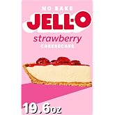 Jello Strawberry Cheesecake Dessert Mix 19.6oz Box