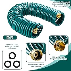 Pangda 100 Ft/ 50 Ft/ 25 Ft x 3/8'' Coil Garden
