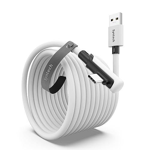 Syntech Link Cable 20 FT Compatible with Oculus/Meta Quest 3/Meta  Quest2/Pro/Pico 4/Ultra Accessories and PC/SteamVR, High Speed PC Data  Transfer, USB