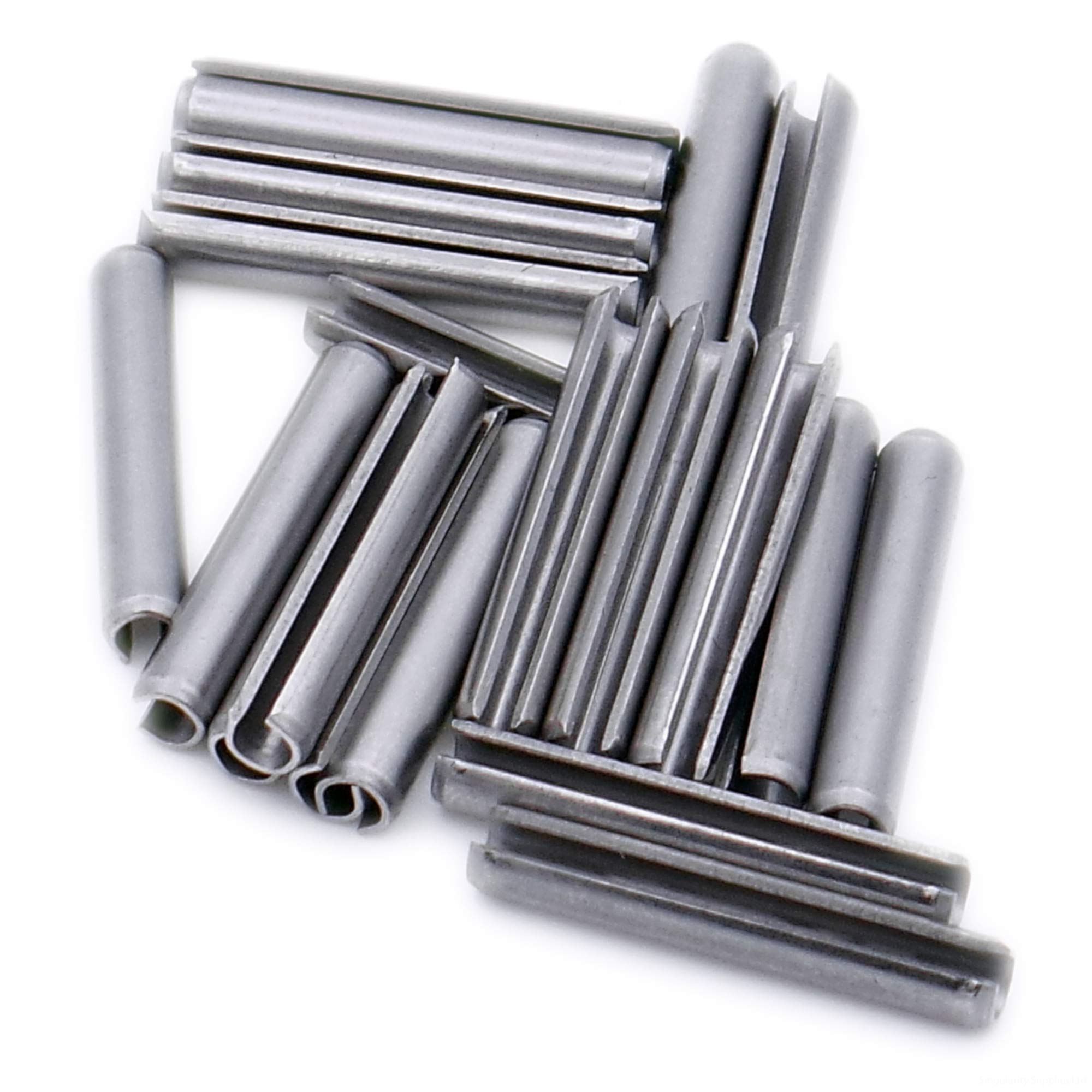 D4.5 (4.5mm x 28mm) Slotted Spring Pin (Heavy) - Stainless Steel (A1) (Pack of 20)