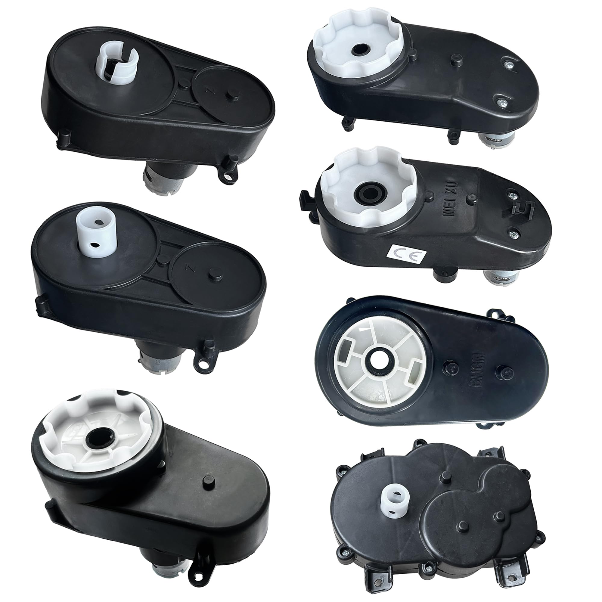 Photo 1 of 12Volt 24Volt Steering Wheel Motor Gearbox for Kid's Power Wheels Ride on Toys Car Upgrade,Children Trail Gear Power Steering Wheel Motor Replacement Parts Accessories,12V&18V&20V&24V (12V NO.2)