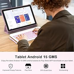 Android 15 Tablet 10 Inch, 20GB RAM+128GB ROM/2TB