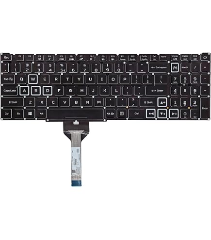 Repose-poignée Avec Clavier Pour Acer Aspire F 15 – Reconditionné Et Testé, Garantie 30 Jours