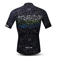 JPOJPO Men's Cycling Jersey Bicycle Short Sleeved