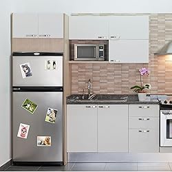 CHUNNIAO 10PCS White Magnetic Picture Frames For 4