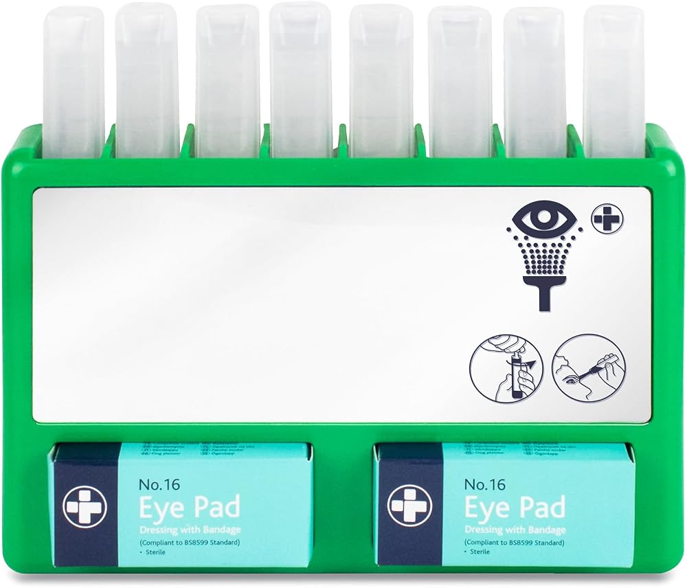 Reliance Medical REL908 Complete Eyecare Pod Station 8x20ml Pods Green