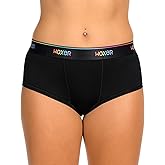 Woxer Women’s Classic Seamless Boyshort Panties, Soft Modal Fabric with No Roll Inseam, Chafe-Free, Breathable Design