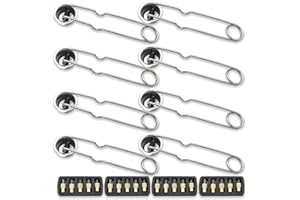 GUTI-MORE Single Spark Lighter Torch Flint Striker 8 Piece with 20 Extra Flint Replacements, for Welding, Brazing and Soldering