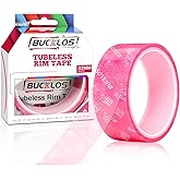 BUCKLOS Bike Tubeless Rim Tape 17/19/21/23/25/28/30/32/35mm for MTB/Road | Rim Tape Tubeless,10M Length Strong Adhesive, Bicycle Rim Tape for Mountain,Road,Gravel,Enduro,700C Carbon Wheel Tubeless Kit