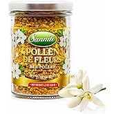 Sanniti Hand Selected Bee Pollen, 4.2 oz | 100% Natural Superfood Granules | Nutrient-Dense Energy Booster | Non-GMO, No Preservatives