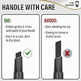 King Leonidas Beard Pencil Filler Black Water-Resistant Liner Pen Men view 7