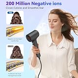 TQQ Hair Dryer with Diffuser 110,000 RPM Negative Ionic 200M Ions 57dB view 3