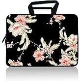 14 15 15.4 15.6 inch Laptop Handle Bag Computer Protect Case Pouch Holder Notebook Sleeve Neoprene Cover Soft Carring Travel Case for Dell Lenovo Toshiba HP Chromebook ASUS Acer (Morning Glory)