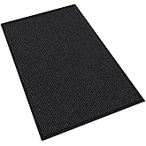XSKDJS ㅤ Door Floor Mat Commercial Grade Large Size 4' x 6'Heavy Duty Tough Entry Collection Slip Skid Entrance Mat with Rubber Backing Low Profile and Easy to Clean Indoor Outdoor Rug