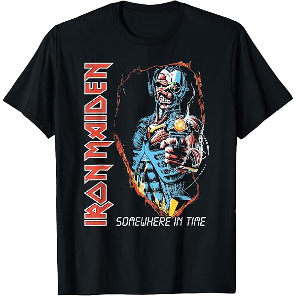 Amazon.com: Iron Maiden Transylvania T-Shirt : Clothing, Shoes