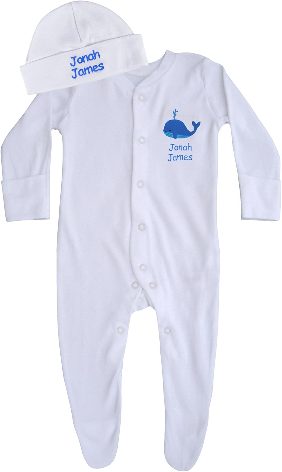 whale sleepsuit
