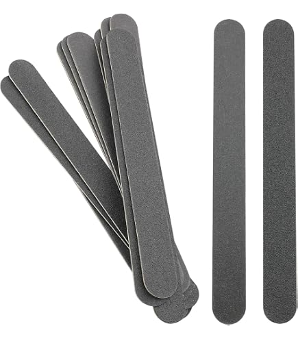 HARFINGTON 15-Piece Sanding Sticks Set - 100 & 180 Grit For Models, Wood, & Metal Detailing