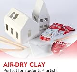 DAS White 1 kg Air Drying Modelling Clay Brand DAS Italy view 2
