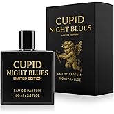Cupid Night Blue for Men – Irresistible Pheromone Cologne with Bold, Long-Lasting Scent – Limited Edition Fragrance for Attra