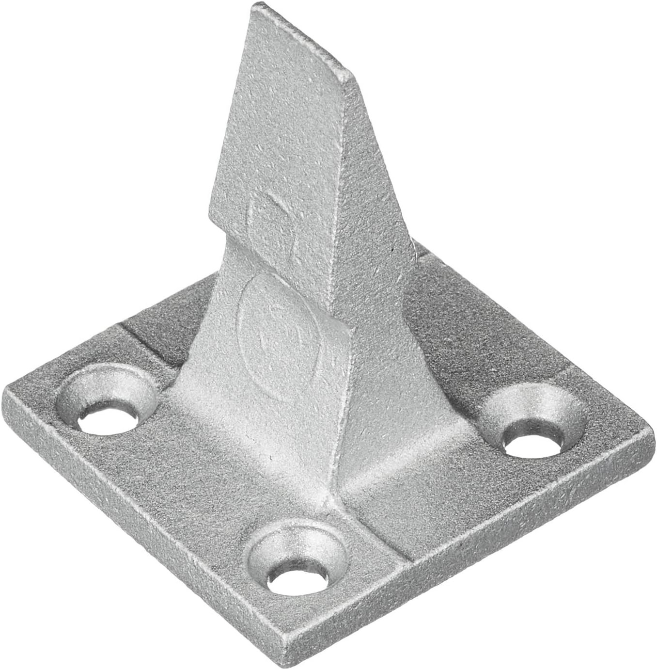 KWS Door Holder with Pen Holder, Distance from Wall 45 mm Aluminium Anodised Silver, 1 Piece, 106402, Silber - Image 3