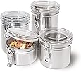 Oggi Twist and Store Square Airtight Acrylic Canister, 54-Ounce by Oggi