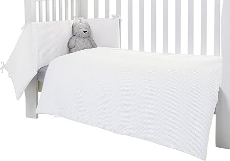 monochrome cot bedding