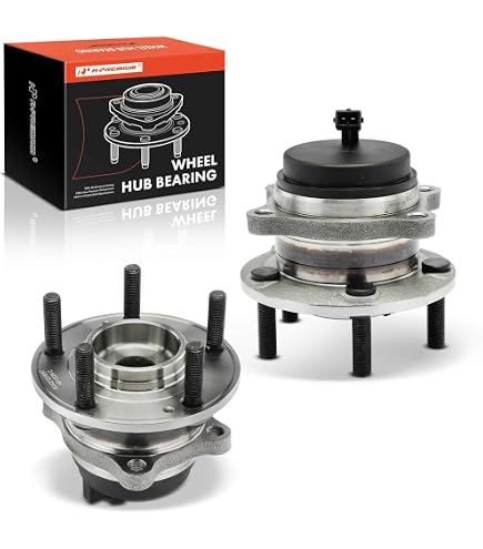 TRQ Rear Wheel Bearing & Hub Assembly Pair – For Hyundai Santa Fe, Kia Sorento, Veracruz